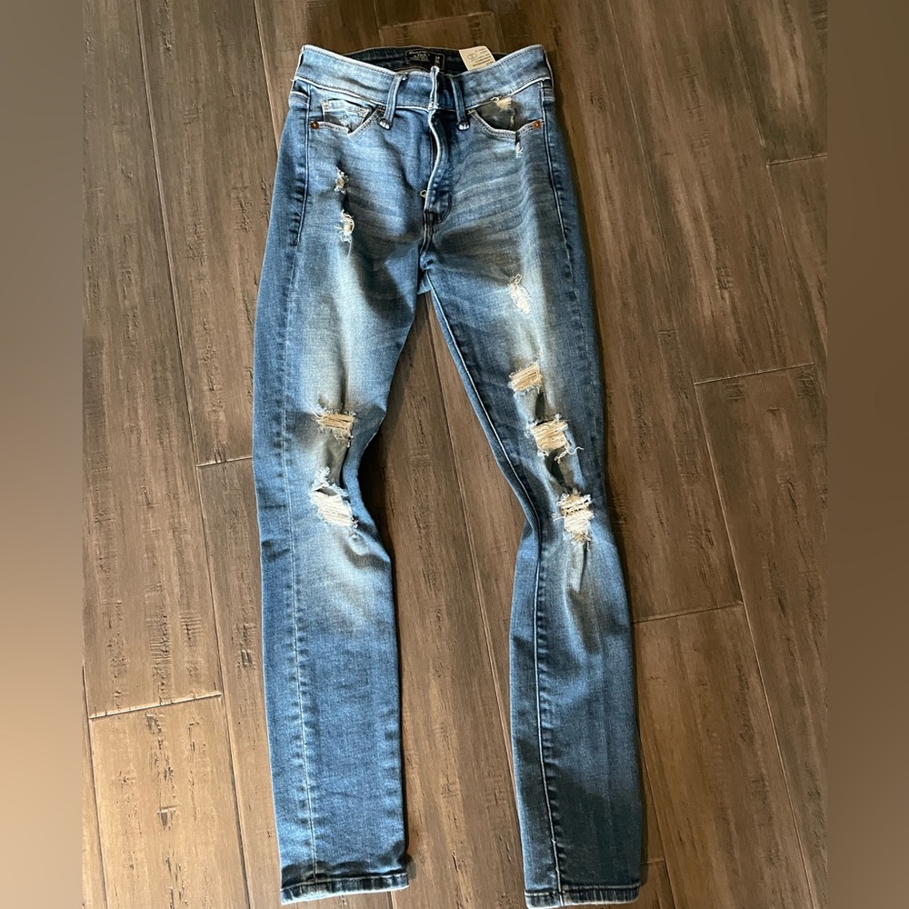 Abercrombie & Fitch - Harper Low Rise Super Skinny